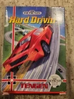 Hard Drivin' Sega Genesis Authentic Tested original box and cart with Reg card