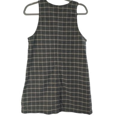 american eagle green plaid dress Zara Shirt Midi Dress main image 0