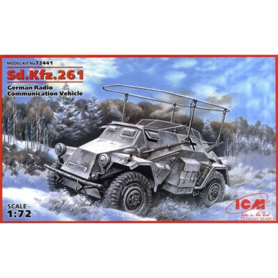 ICM #72441 1/72 Sd.Kfz.261 German Radio Communication vehicle