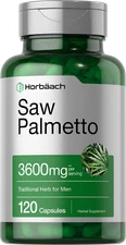 Saw Palmetto Extract 3600mg | 120 Capsules | Prostate Supplement | by Horbaach