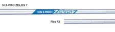 Mint NIPPON SHAFT N.S.PRO ZELOS 7, R2 Flex, .355 Taper Tip, Choose Shaft Set