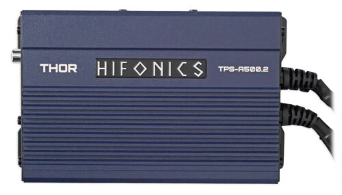 Hifonics TPS-A500.2 500w Amplificatore marino 2 canali per Polaris RZR/ATV/UTV/Carrello - Foto 1 di 9