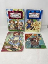 Classic Raggedy Ann  Andy 2003 Coloring  Activity Book Lot  Vintage Book 1977