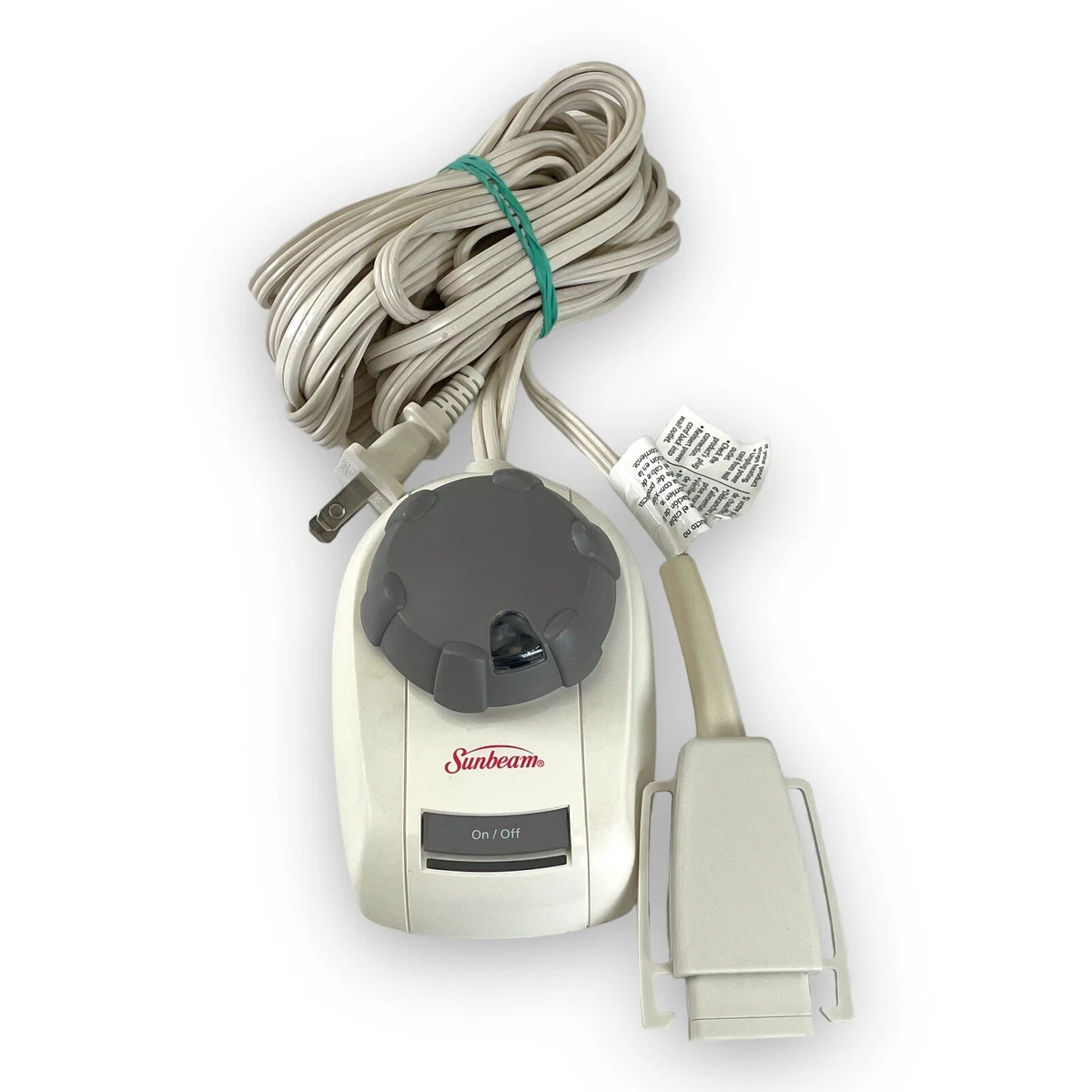 Sunbeam Electric Blanket Replacement Cord J85D N31-G2-S E23623 Power Supply  | eBay