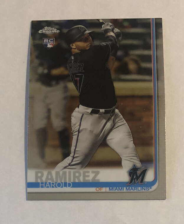 Harold Ramirez 2019 Topps Chrome Update Rookie Card #41 Miami Marlins RC