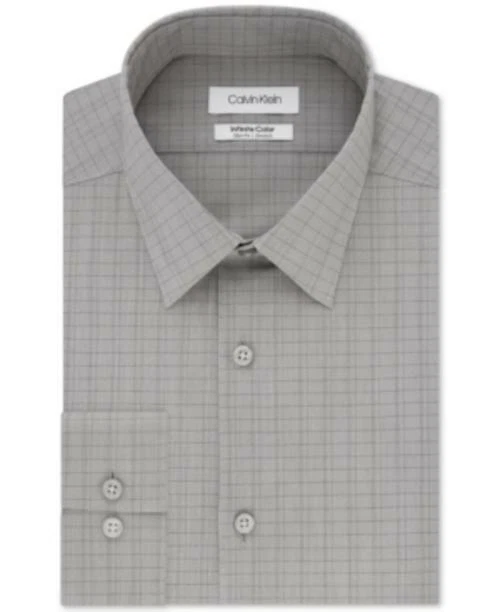 Calvin klein infinite non iron slim fit deals