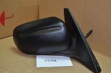 99 00 MAZDA PROTEGE Passenger side MANUAL Mirror Used TEXTURED #1470-A