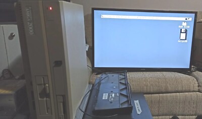 Amiga 2000 HD original box as is system IBM AT 68030 rare Vintage Commodore hdwr