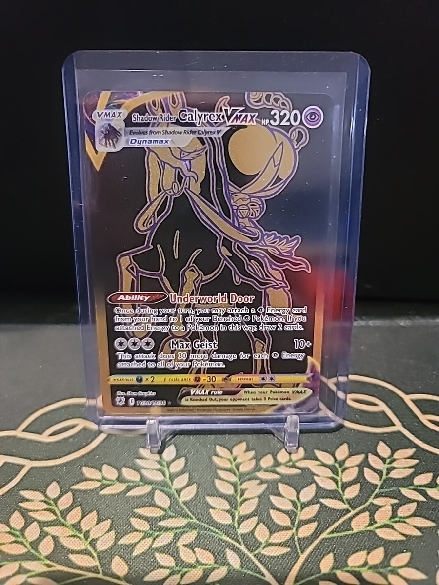 Pokémon TCG Shadow Rider Calyrex VMAX Astral Radiance TG30/TG30