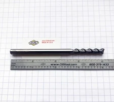 2010-UC: 1/4" DIA x 1-1/4" LOC 2 FLUTE NEW "CGS" CARBIDE SQUARE HP END MILL - UC