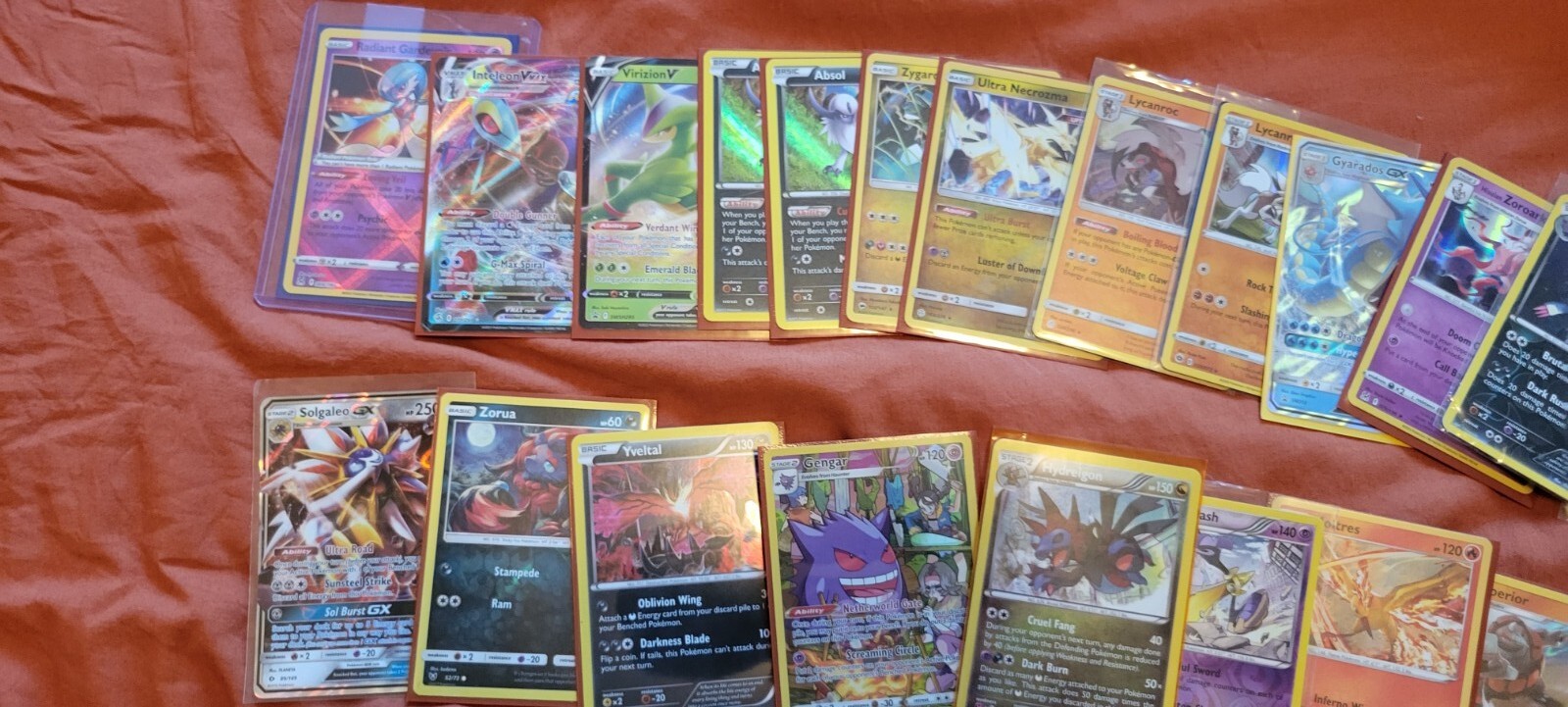 374 Pokemon cards * Mint condition* Radiant Gradevoir, Inteleon VMax