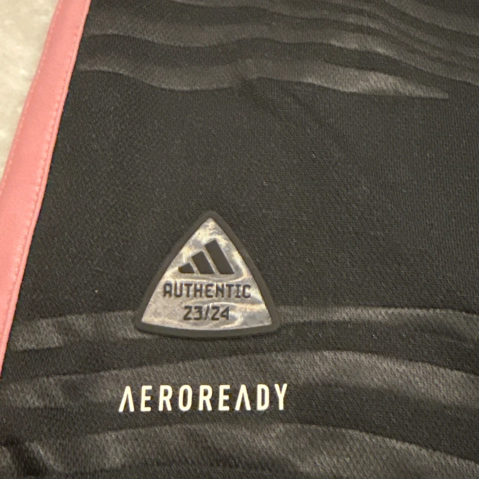Camiseta de fútbol visitante Adidas para hombre Inter Miami versión auténtica 2024 grande L MLS EE. UU. Foto 3 de 4