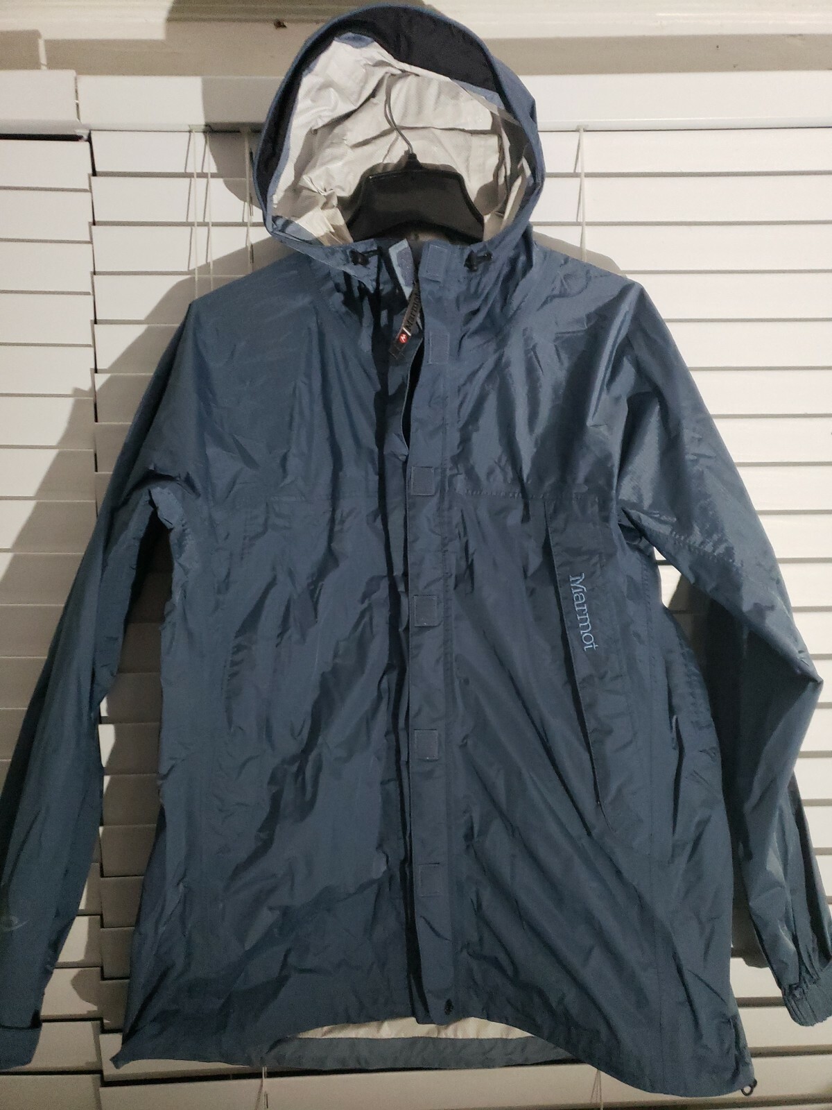 Marmot rain jacket bluegray women 