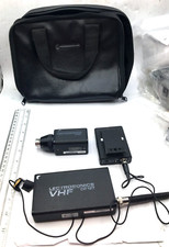 Lectrosonics Lot of 4 Receiver VHF CR187, Transmitter H187, M187 W Case, Working