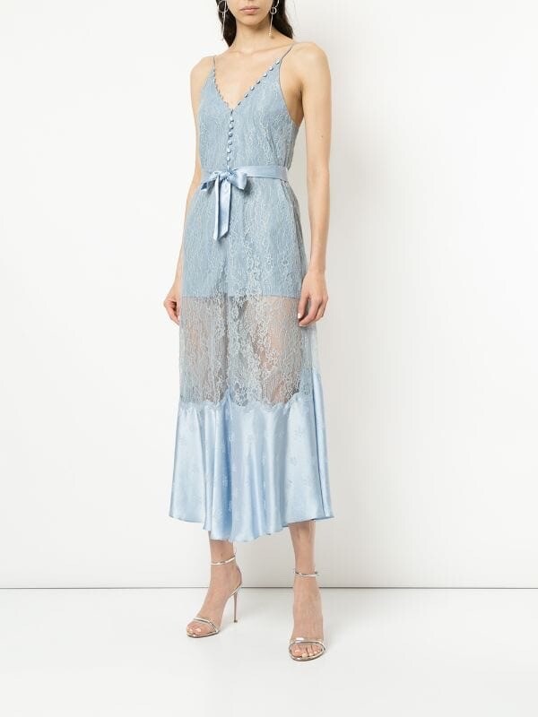 Alice McCall Pebble Blue Give It Up Jumpsuit NWT (Size XS