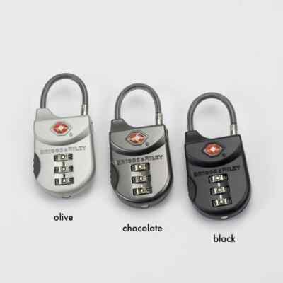 Briggs & Riley TSA Combination Lock for travel Cable Luggage Lock ...