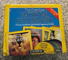 National Geographic Magazine 110 Years 31 CD-ROM Set