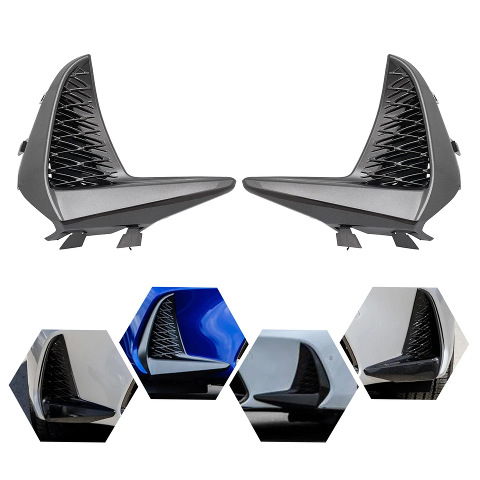 Par de luces antiniebla de rejilla de parachoques delantero para Lexus IS200t IS300 IS350 2017-2020 Foto 2 de 4