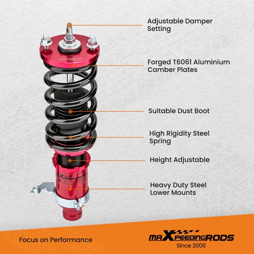 Coilovers Rear Lower Control Arm Camber Kit for Honda Civic 92-95 Integra 94-01 - Picture 3 of 13