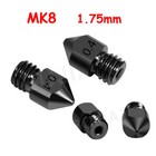 MK8 DÜSE 3D Drucker Nozzle Gehärtetem Stahl 0.2-1mm CR-10. Hardened 1.75mm M6
