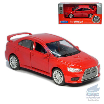 1/36 Mitsubishi Lancer Evo X Model Car Alloy Diecast Vehicle Collection Kid Gift