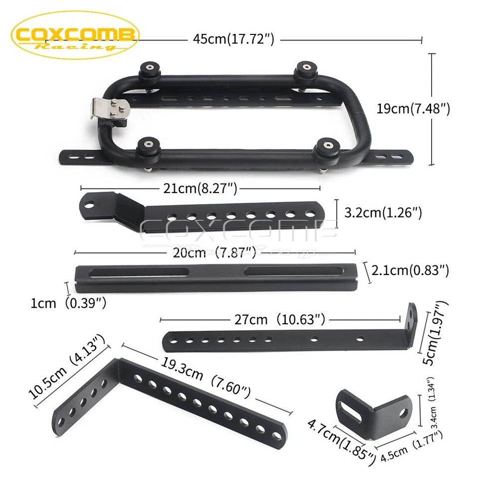 Maleta maleta lateral izquierda derecha 36L con soporte para BMW R1200GS F800  Foto 3 de 4
