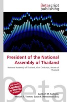 Lambert M. Surhone (U. A.) | President Of The National Assembly Of Thailand