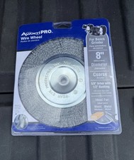 8 Inch Coarse Wire Wheel Brush for 8 in. Bench Grinder Cleaning and Polishing US