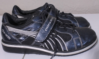 Do-Win Weightlifting Shoes Mens 11 Powerlifting Shoes Pendlay Black Workout Gym
