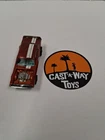 HOT WHEELS RED LINE NITTY GRITTY KITTY ORANGE w WHITE INTERIOR