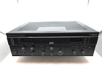 Bosch Plena BGM Paging System PLN-2AIO120 DVD CD FM/AM Tuner Ansage