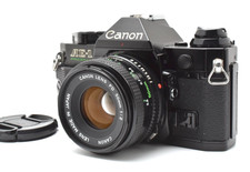 tested NEAR MINT Canon AE-1 Program black /canon NFD 50mm f/2 from japan