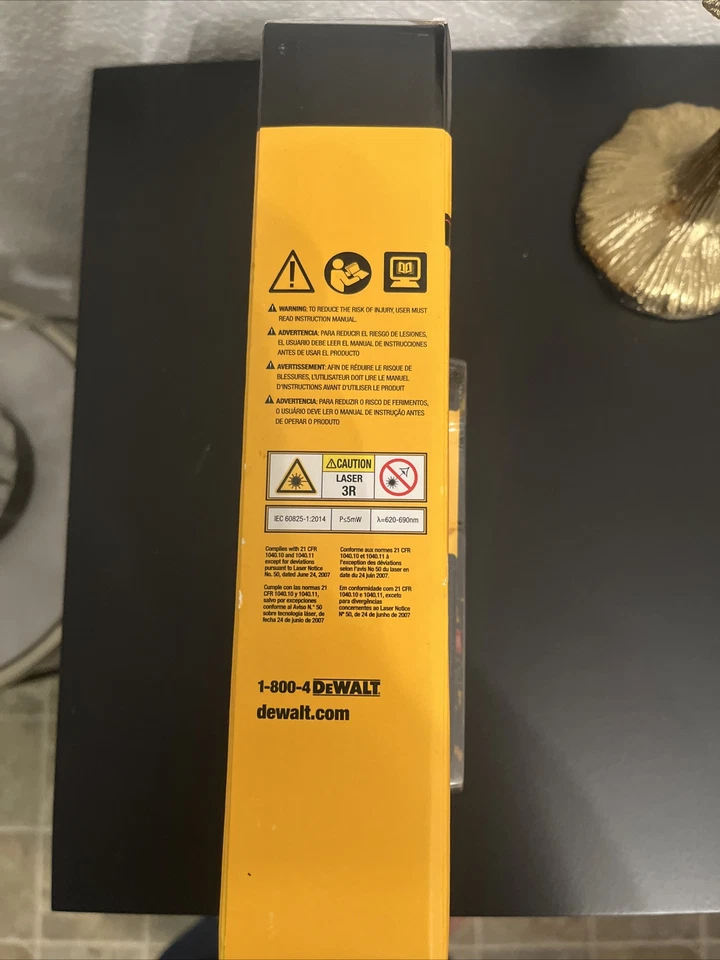 Medidor de distancia láser Dewalt DW0165N Foto 2 de 3