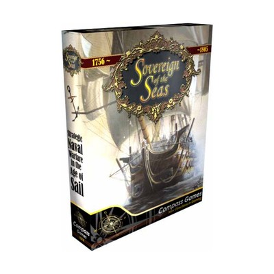 Compass Wargame Sovereign of the Seas Box VG+/NM