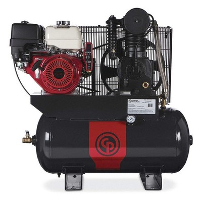 CHICAGO PNEUMATIC RCPC1330G Stationary Air Compressor, 2 Stage,13 hp 39WE02