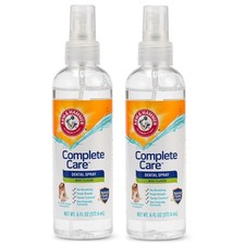 Arm Hammer Complete Care Dog Dental Spray Mint Flavor 6 Fl Oz Pack of 2