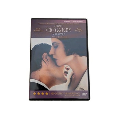 Coco Chanel & Igor Stravinsky Anna Mouglalis, Mads Mikkelsen DVD