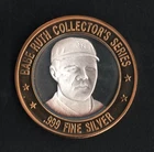 Babe Ruth Signed Collectors Series 714 Home Runs .999 Fine Silver Round