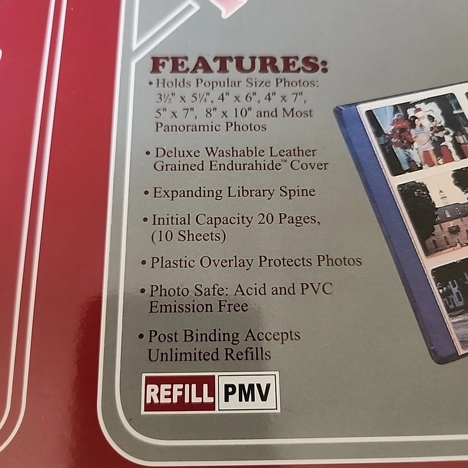 Pioneer PMV-206 магнитные фотоальбом черный новый в коробке - Изображение 2 из 4