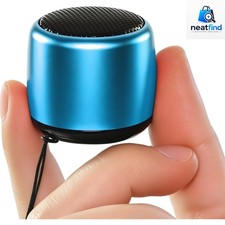 Best Mini Portable Bluetooth Speaker with HD Sound Bass Blue