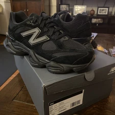 BRAND NEW  New Balance 9060  “Triple Black Suede” -  U9060bpm 
