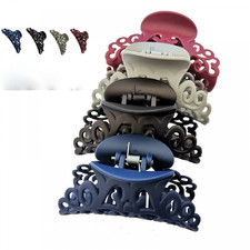 Large Butterfly gifts Hairdresser Salon HAIR CLIPS Claw Clamps Grip Black 10cm