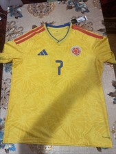 adidas Luis Diaz 7 Colombia 2026 Home Stadium Jersey JL6972 Men's Size XL