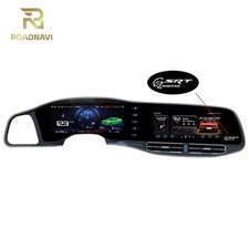 24 Dual Screen Digital Dash Cluster Car Radio For Dodge Charger 2014-2023 24 Dual Screen Digital Dash Cluster Car Radio For Dodge Charger 2014-2023