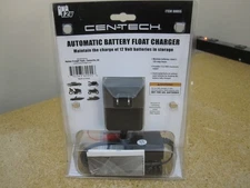 Cen-Tech 12V Automatic Battery Float Charger Tender Trickle Charger NEW SEALED