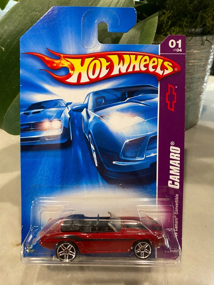 2007 Hot Wheels 41 Camaro Séries 1/1.2m69 Convertible Foncé Rouge wPR5 Sp-Var - Photo 1/1