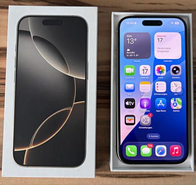 Apple iPhone 16 Pro - 256 GB - Natural Titanium (Ohne Simlock)