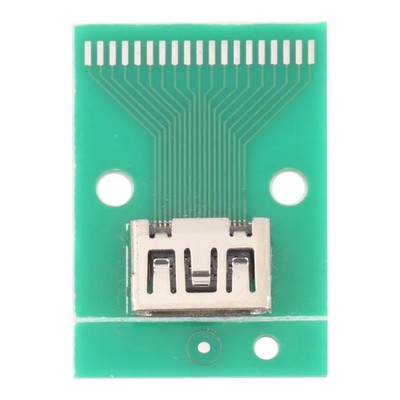Mini HDMI Female Test Board HDMI-C with PCB 19pin, Mini HDMI Female