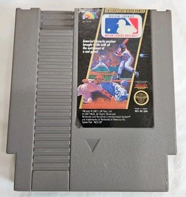 MLB Major League Baseball Nintendo NES 1988 CARTRIDGE w/SLEEVE TESTED/PLAYS EUC