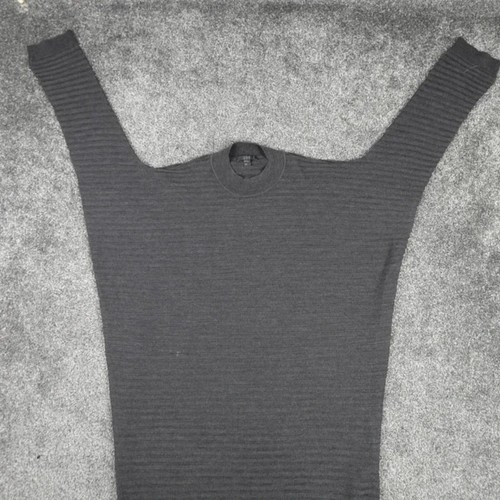 Cos Wool Jumper Black Size XS Women's Fine Knit Long